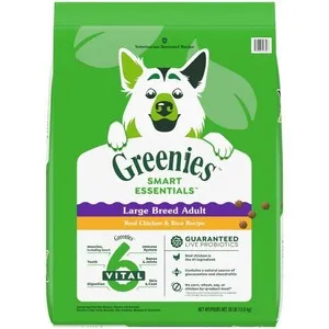 30lb Greenies Large Breed Adult Chicken - Food